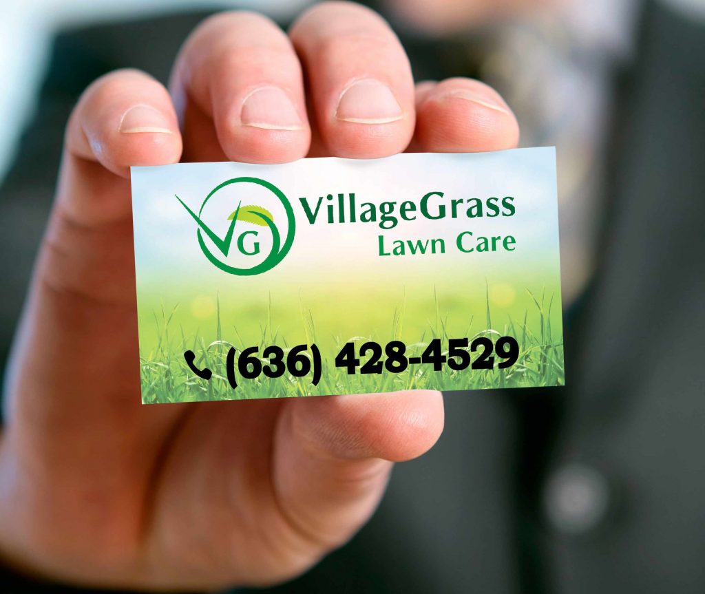 a picture of our business card